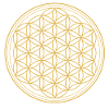 FLOWER OF LIFE (GOLD)