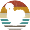 Poulets de soie Silkie Poulets