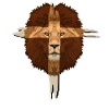 Lion Cross Christian Gift