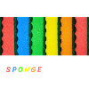 Sponge over it
