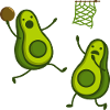 avocado basketball