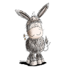 Happy Donkey I Animal Motif