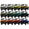 Farbpalette Unimog - Oldtimer - Regenbogen anders