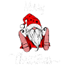 Funny Christmas Dwarf - Garden Gnome