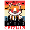 Catzilla | Dangerous Kitten Cat Japanese
