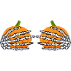 Pumpkin Boobs Halloween Costume