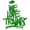 Il Love Trains Graffiti Design