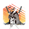 Samurai Skull