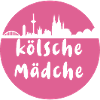 Köln, skyline,scherenschnitt,pink,kölsche mädche