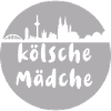 Köln, skyline,scherenschnitt,grau,kölsche mädche