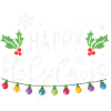Joyeuses Fêtes De Noël Ampoules