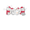 Chats Cadeau de Noël