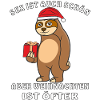 Faultier Weihnachten