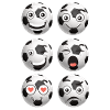 Football / Soccer Comic Faces