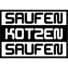 saufen kotzen
