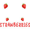 Fraises drôles Proverbe fraises