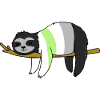 Agender Sloth Agender Pride