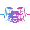 Heartbeat Drums Puls Drummer