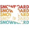 Snowboard Freestyle Design – Farverigt og dynamisk