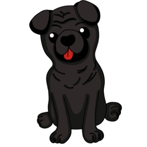 Dein Mops auf deiner Tasche?