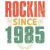 Birthday 1985 Spruch Rock