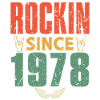 Birthday 1978 Spruch Rock