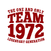 Team/Jahrgang 1972, 50. Geburtstag, Generation