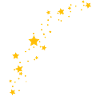 Gold Yellow Stars