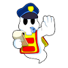 de policier avec sifflet