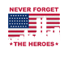 never forget the heroes