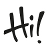 Hi! text
