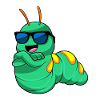 Raupe Sonnenbrille