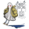 Keep Strong fly away Ghost