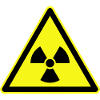 Rayonnement nucléaire, rayonnement ionisant d’avertissement