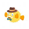Puffer fisk Buffer fisk Fisk Ballon fisk Fisk