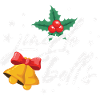 Jingle Bells Mistletoe Christmas Bells
