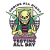 "Coding All Night Programmer | Programmer"