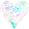 Flower Heart Pastel Dream