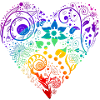 Rainbow Heart