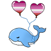 Wal Herzballon Lesbian