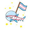 Trans Pride Hammerhai dans l’espace