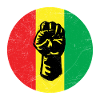Afrika Afrikansk Black Power Funny Gift Idea
