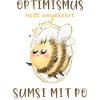 Biene Optimismus Sumsi mit Po
