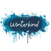 Winterkind Blau