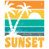 Sunset Retro Style