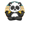 Méditation Panda - Yoga - Panda Méditant