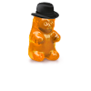 Gummy bear with hat