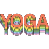 Yoga Retro Style, Meditation, Spirituality