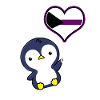 Pingouin Ballon Demisexual Pride