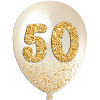 50 Luftballon Zahl